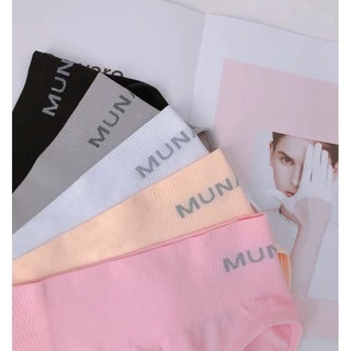 กางเกงในสตรี ขาเว้า ขอบสูง เก็บพุง Munafie (ของแท้) แบรนด์ญี่ปุ่น ชั้นใน กางเกงในหญิง ผ้าทอ ใส่ซองทุกตัว