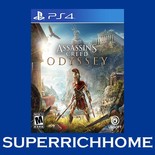 PlayStation 4 : Assassin's Creed Odyssey (Zone3) (ENG) (PS4 Game) (แผ่นเกมส์ PS4) แผ่นแท้มือ1!!!
