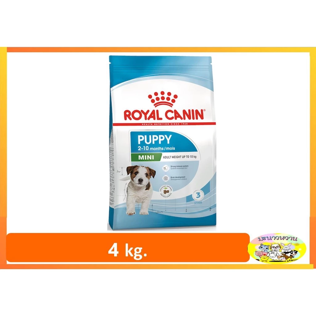 Royal canin Mini Puppy 4 kg. โรยัล คานิน