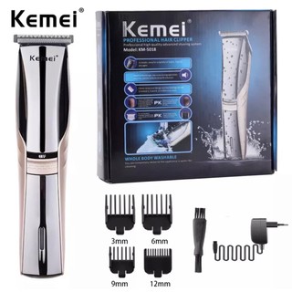 Kemei km5018 แบตเตอเลี่ยนตัดผมไร้สาย ปัตตาเลี่ยนตัดผมชายและเด็ก แบตตาเลี่ยนแกะลาย แบตเตอร์เลี่ยนไฟฟ้า อุปกรณ์ตัดผม