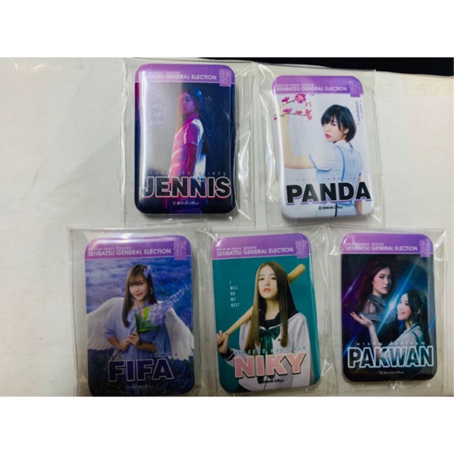 เข็มกลัดเลือกตั้ง bnk48