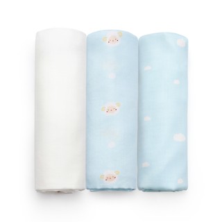 Granny Ben ผ้าอ้อมใยเทนเซล TENCEL™ Muslin Nursing Cloth จำนวน 3 ชิ้น