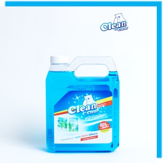 [สูตรไร้กลิ่น] Clean by Clear น้ำยาเช็ดกระจก 2000 มล.