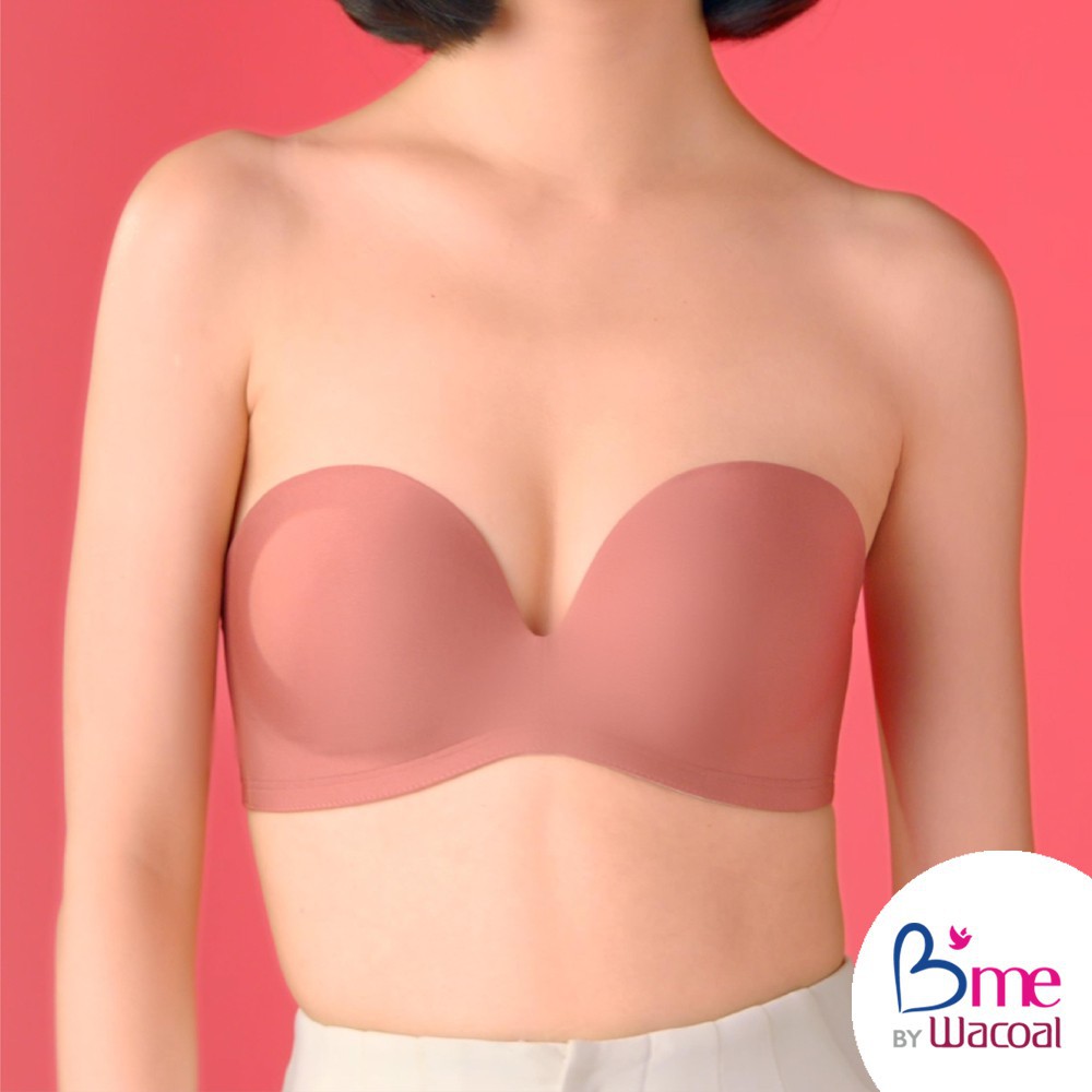 ผู้หญิงชุดชั้นใน B'me เสื้อชั้นในถอดสาย รุ่น ME1701 (BE-U Collection)   สีชมพู สีน้ำตาล  สีดำ สีครีม