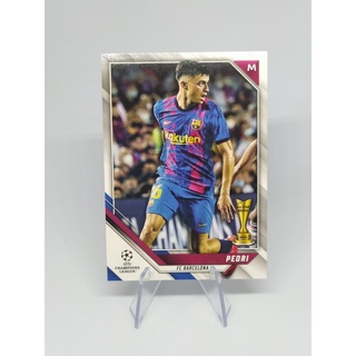 การ์ดฟุตบอล Topps chrome champions league 2021/22 Soccer Cards