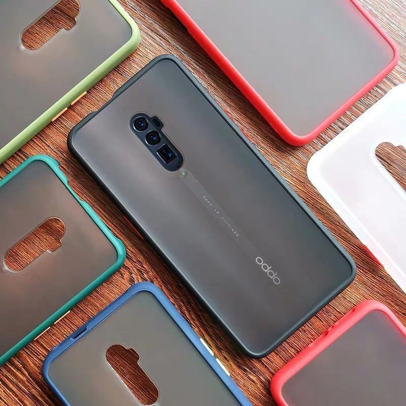 เคสขอบสีหลังด้าน สำหลับรุ่น Samsung A10 A31 A51 A71 A20 A30 A50 A10S A20S A30S A50S A70 A70S A42 เคสกันกระแทก