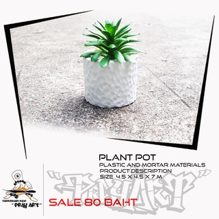 Pray Art Plant Pot Tree