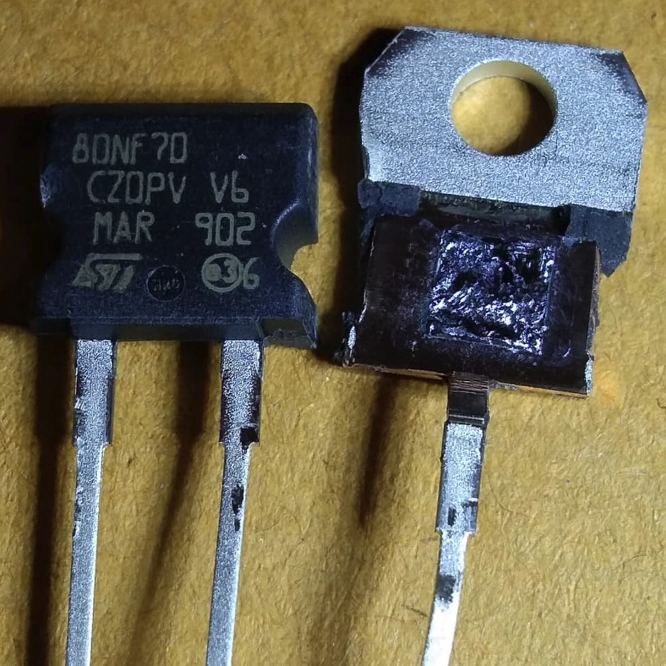 80NF70 P80NF70 STP80NF70 68V 98A ยี่ห้อ ST | Shopee Thailand