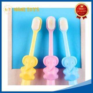 Childrens toothbrush Cute toothbrushแปรงสีฟันเด็กแปรงสีฟันน่ารัก WJ27