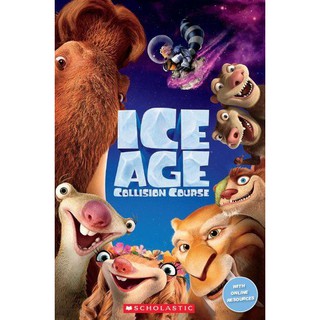 DKTODAY หนังสือ POPCORN READERS 2:ICE AGE 5:COLLISION COURSE