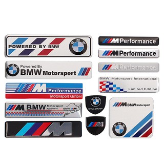 สติกเกอร์โลหะอุปกรณ์เสริมรถยนต์ Bmw M Power M 6 M 8 E 46 E 60 E 39 E 90 E 30 F 10