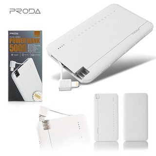 Powerbank Remax แบตสำรองแท้ 5000mah Proda PPP-16 Picoo รับประกันศูนย์ 1 ปีเต็ม