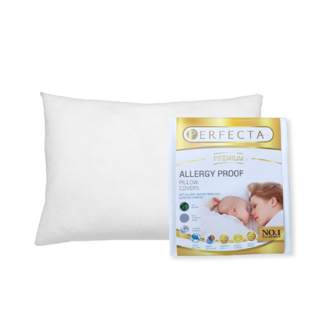ปลอกหมอนกันไรฝุ่น Perfecta Premium ป้องกันสารก่อภูมิแพ้ ส่งด่วน ส่งไว มีงานวิจัยรองรับลดอาการภูมิแพ้
