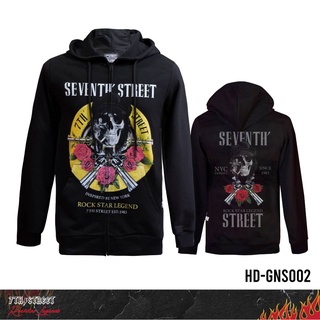 เสื้อฮู๊ด แขนยาว 7thstreet 𝐍𝐄𝐖 𝐇𝐎𝐎𝐃𝐈𝐄  ROCK STAR  รุ่น HD-GNS002 ของแท้100% มีพร้อมส่ง