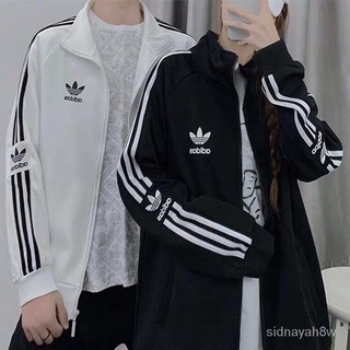 ร้านค้าเล็ก ๆ ของฉันAdidas เสื้อคลุมแขนยาว สไตล์เกาหลี กันแดด กันลม แต่งแถบด้านข้าง Coat NOJยินดีต้อนรับสู่การซื้อ