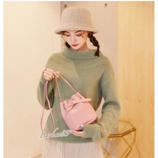 C05 กระเป๋าสะพาย หูรูด ทรงถัง ถูกสุด👜พร้อมส่ง bucket bag cross body กระเป๋าผู้หญิง กระเป๋าแฟชั่น