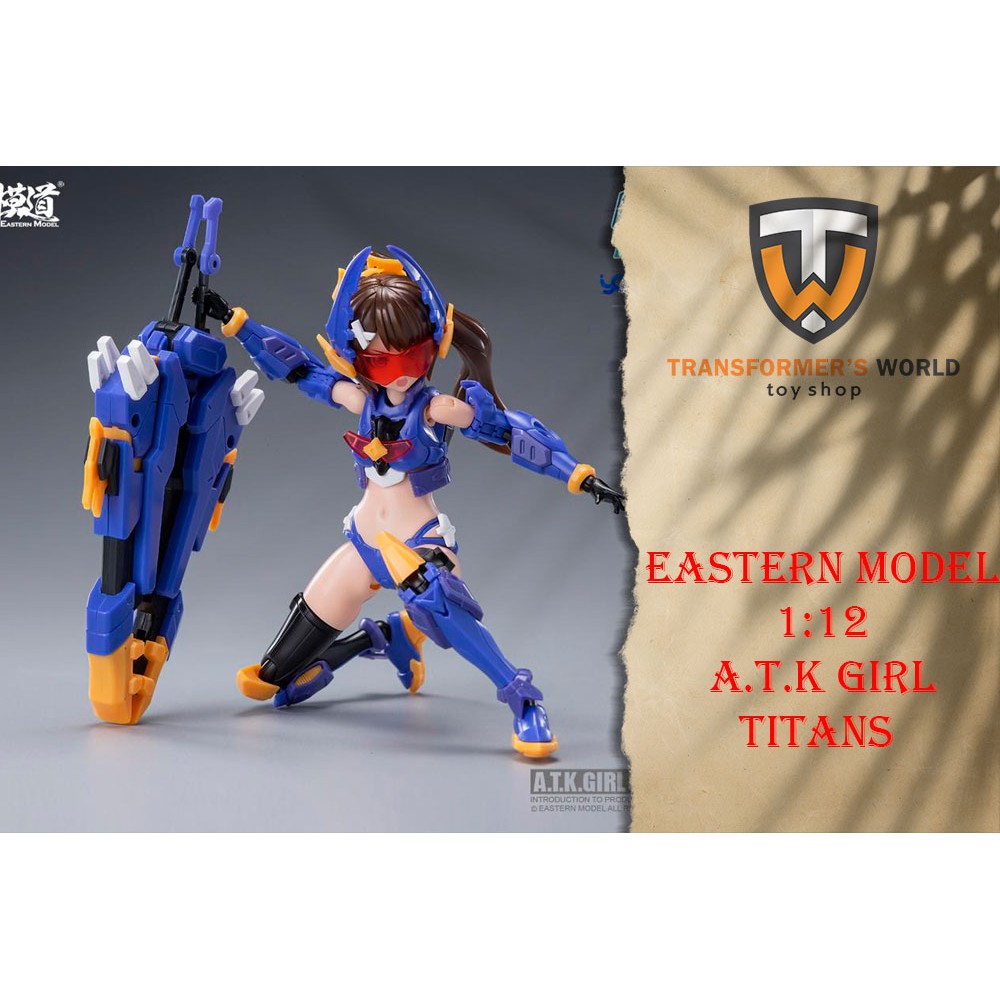 Eastern Model 1/12 Scale ATK Girl TITANS (เวอร์ชั่นโอเวอร์ซี) ATK Girl
