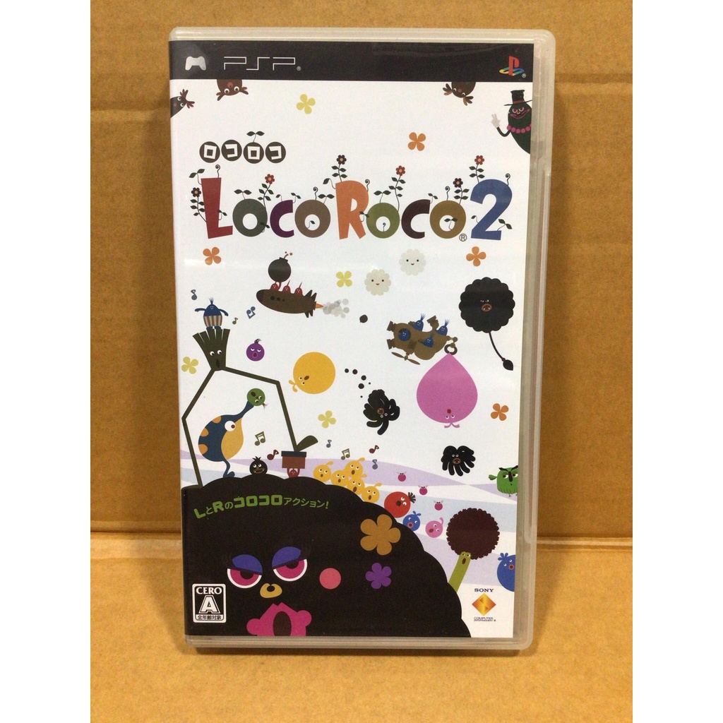 แผ่นแท้ [PSP] LocoRoco 2 (UCJS-10087 | 18040) Loco Roco 2