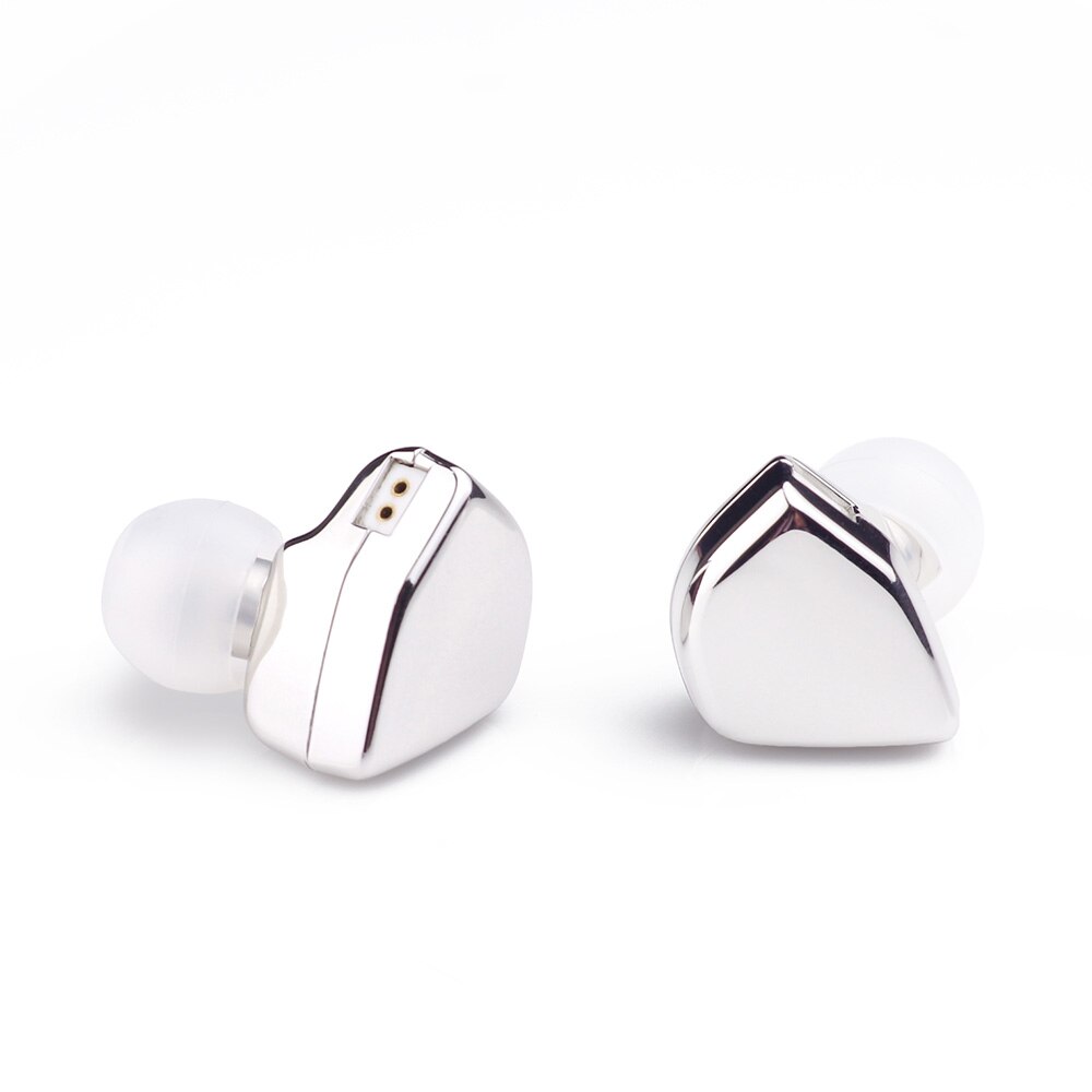 Hzsound Heart Mirror หูฟังอินเอียร์ 10 มม . พร้อมสายเคเบิล 2 Pin 0 . 78 มม . Gzmg