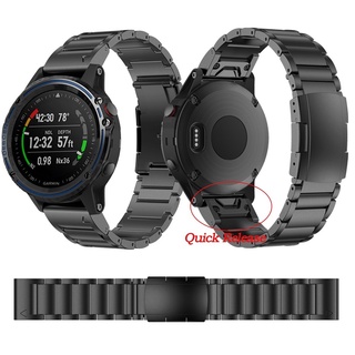 สายนาฬิกาข้อมือไทเทเนียมอัลลอย น้ําหนักเบา ปลดเร็ว Garmin Descent G1 Mk1 Mk2 Mk2i Marq 2 26 มม. 22 มม.