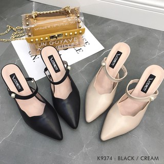 K9374 : BLACK / CREAM (GK884)