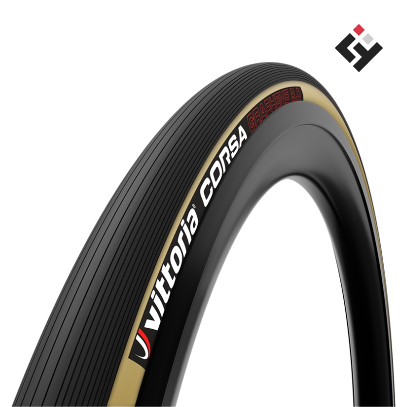 ยางนอกเสือหมอบ Vittoria Corsa 700x25c, 700x23c, 700x30c, 700x32c Graphene 2.0 ขอบพับ