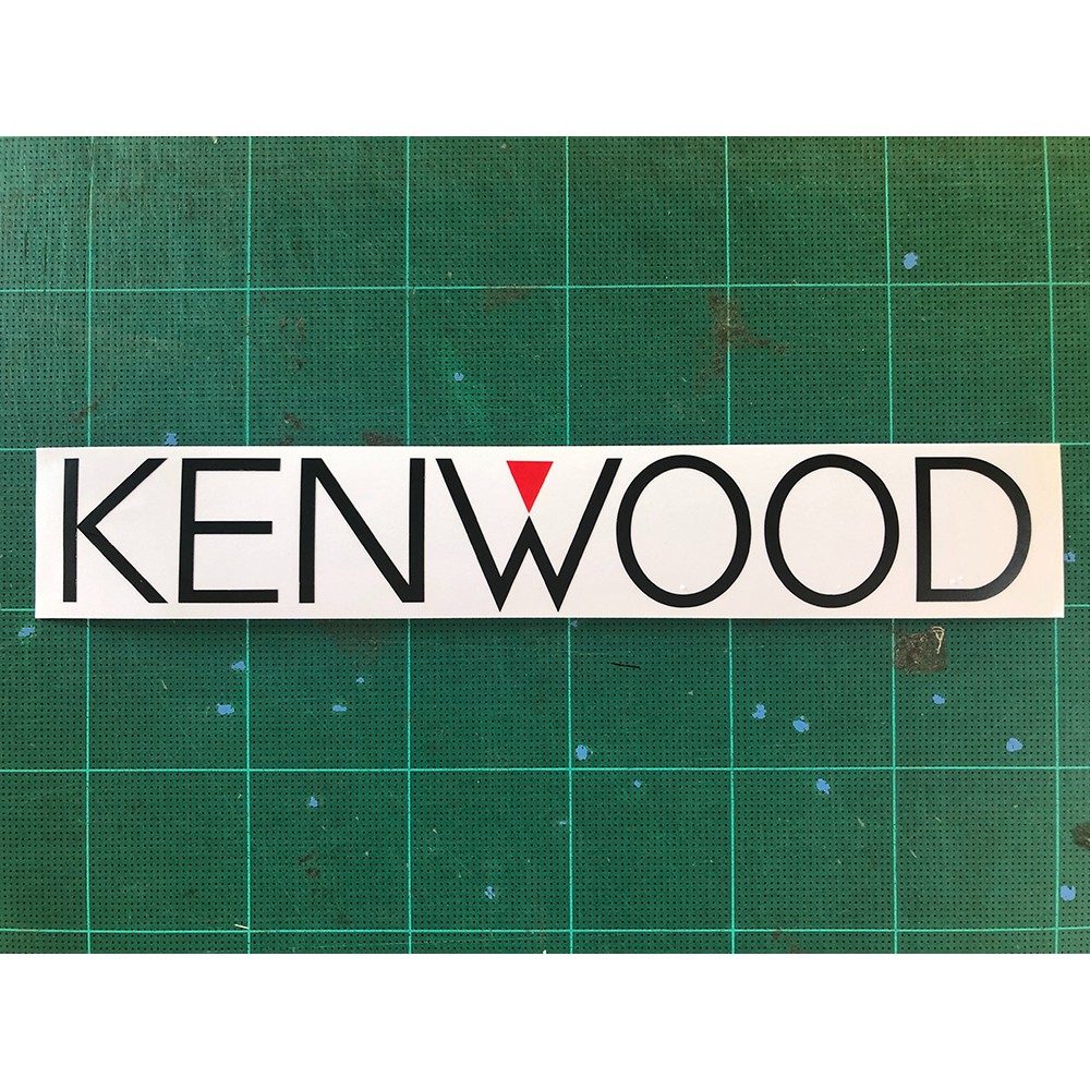 KENWOOD สติ๊กเกอร์ติดรถยนต์ 1 ชิ้น