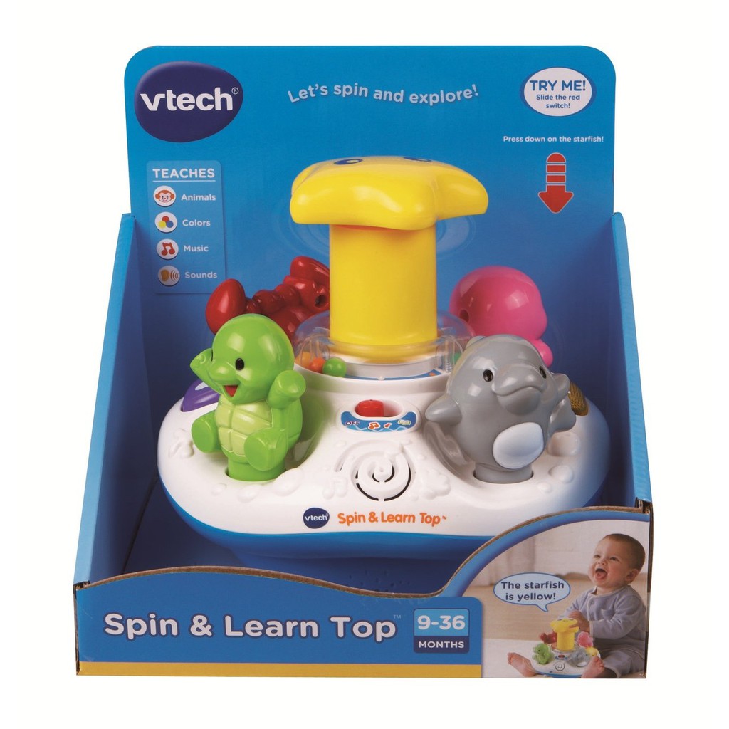 vtech spin and learn top