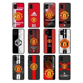 เคส เคสโทรศัพท์ เคสมือถือ เคสสกรีนลาย รวมลาย  สโมสร ฟุตบอล แมนยู Realme3 / Realme3 Pro / Realme5 Pro / Realme X