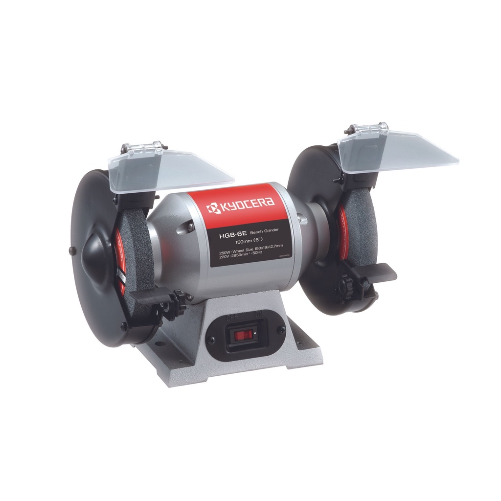 KYOCERA เคียวเซร่า เครื่องเจียร์ตั้งโต๊ะ 6 นิ้ว GRINDER 6 INCH HBG6E ประกัน 1 ปี แบรนด์ญี่ปุ่น Z-TOO