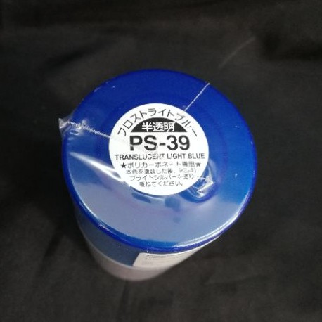 TAMIYA 86039 PS-39 TRANSLUCENT LIGHT BLUE สีสเปรย์ รูปที่ 3