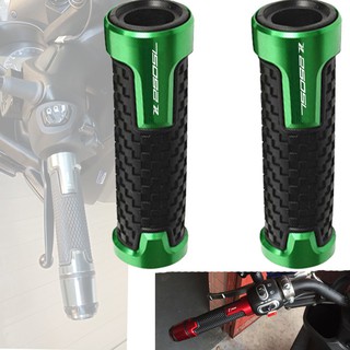 For KAWASAKI Z250SL Z250 SL Z 250SL 2016-2017 CNC Aluminum Rubber handle grips handlebar LOGO( Z250SL)