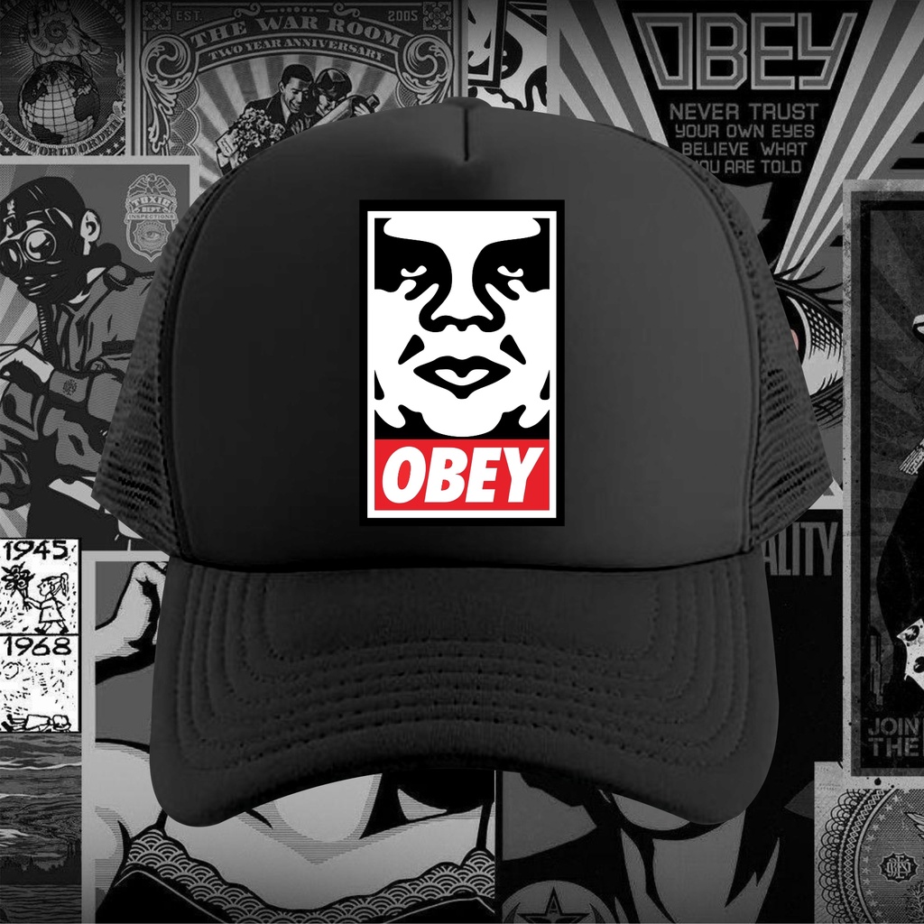 หมวก Trucker Obey หมวกตาข่าย