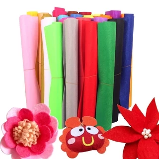 ผ้าสักหลาดโพลีเอสเตอร์ แบบหนา แฮนด์เมด ขนาด 50x40 ซม. DIY แบบสร้างสรรค์ สําหรับเด็กอนุบาล