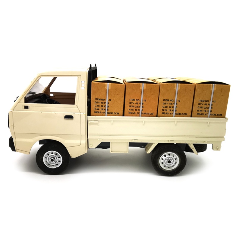 WIN 8 ชิ้นกล่องจําลองรายละเอียดตกแต่งสําหรับ WPL D12 1 10 RC รถอะไหล่