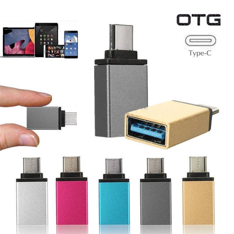 Usb 3.0 Usb 3.1 Type C ตัวแปลง Usb-C Otg สําหรับเครื่องแปลงสัญญาณ