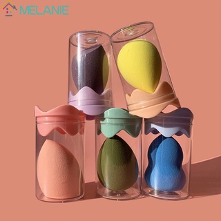 [Makeup Sponge Blender With Storage Box ] [Latex-Free Foundation Blending Sponge] [Cosmetic Puff For Applying Powder,Cream,Liquid]