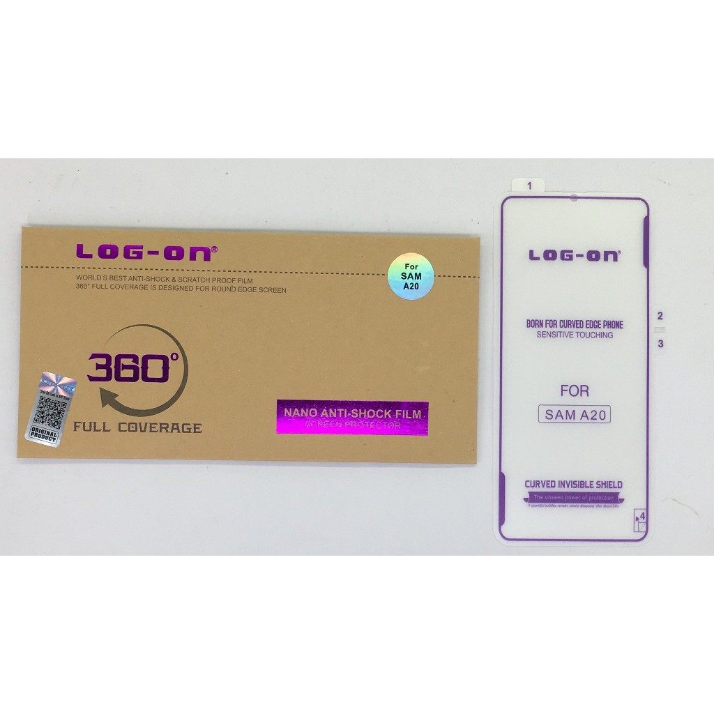 LOG ON ANTISHOCK SAMSUNG A20 ANTI SCRATCH JELLY