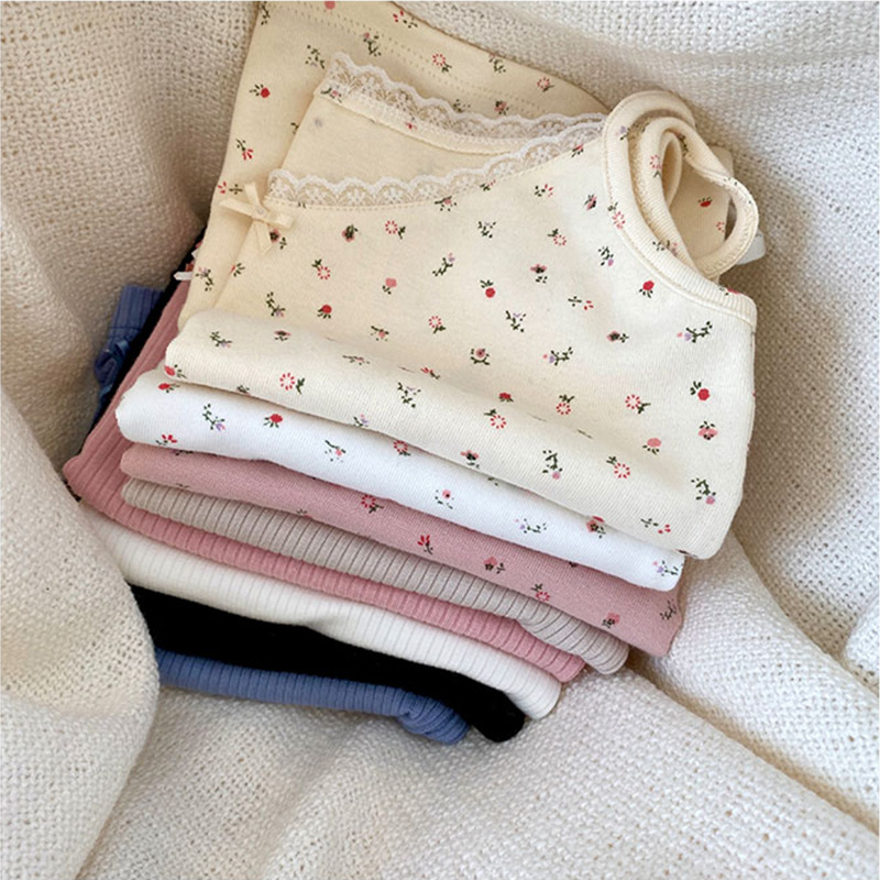 【WJZ】แฟชั่นผู้หญิงออกแบบโบว์ดอกไม้ Suspenders【9968】