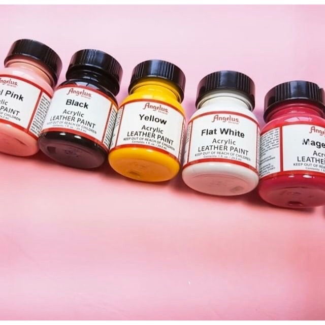 (Dรหัสสี 184-272) Angelus direct สีpaint ผ้า และหนัง  made in usa 🇺🇸
