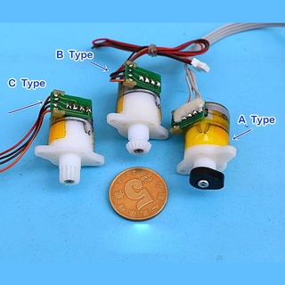 Nidec 15mm Precision Stepper Motor DC 6V 2-phase 4-wire Mini 3-stage Planetary Reduction Gear Box 1:110 DIY Electric Acc