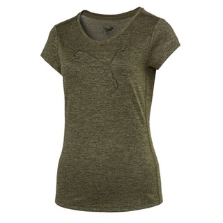 เสื้อคอวีแขนสั้นแบรนด์Pumaของแท้!!! รุ่นActive Training Womens Heather Cat T-Shirt (514121-22)