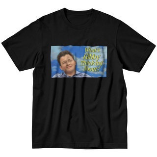 เสื้อยืดผ้าฝ้ายGibby From Icarly Meme Tshirts Men Short Sleeve Printed T Shirt Trendy Noah Munck T-shirts Fitted Cotton