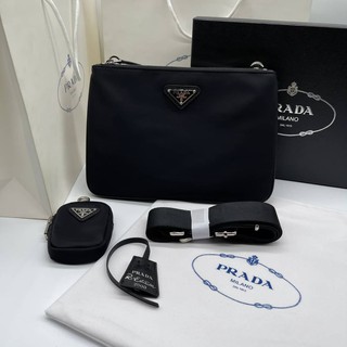 Prada Nylon Re-Edition 2000 Shoulder Bag Grade Hiend Size 25CM  อปก.free box set