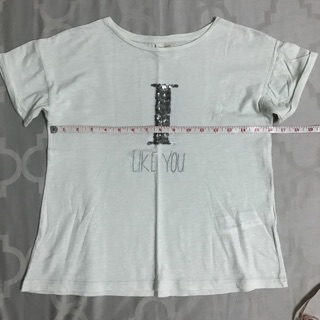 เสื้อยืดZara size 11/12 สวยๆ จ้า