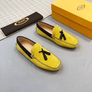 รองเท้าหนังหนัง Tods loafer