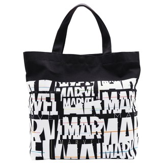พร้อมส่ง กระเป๋าผ้าแคนวาสมาร์เวล Tote bag Marvel  กระเป๋าผ้าสะพายข้าง กระเป๋าผ้า ลิขสิทธิ์แท้ 100%