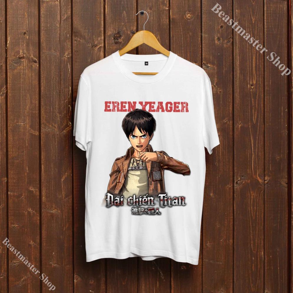 Unisex Eren Yeager - เสื้อยืด Unisex Attack on Titan - Cool Eren Yeager - EY-020