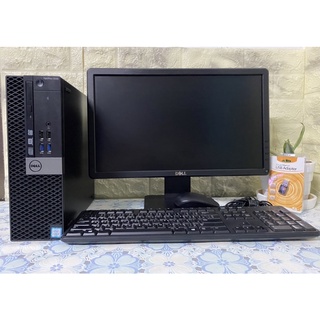 Spec ✅DELL i5-6500@3.20Ghz เครื่องครบชุด เรียนออนไลน์-ทำงาน-ดูหนังฟังเลง YouTobeไม่มีสะดุด