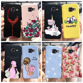 เคสโทรศัพท์มือถือแบบนิ่ม TPU ลายเด็กผู้หญิง สําหรับ Samsung Galaxy A5 2016 A5 2017 A5 2016 2017 SM-A510Y SM-A520F